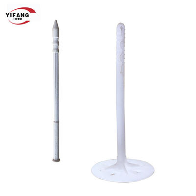 壁灰色PP材料50mmのプラスチック絶縁材のアンカー