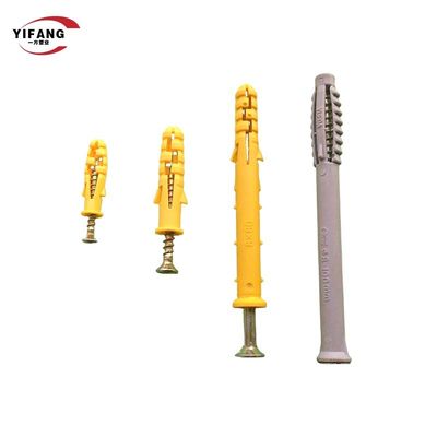 絶縁材52mmの57mmプラスチック拡張のアンカー合せ釘の釘