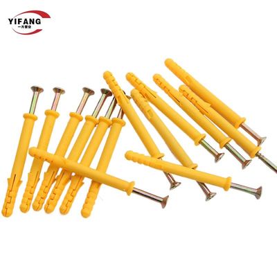 ゴム製 ナイロン8*40mmプラスチック壁プラグのアンカー