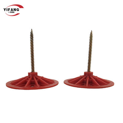 12mm EIFSの締める物のプラスチック絶縁材のアンカーOEM ODM