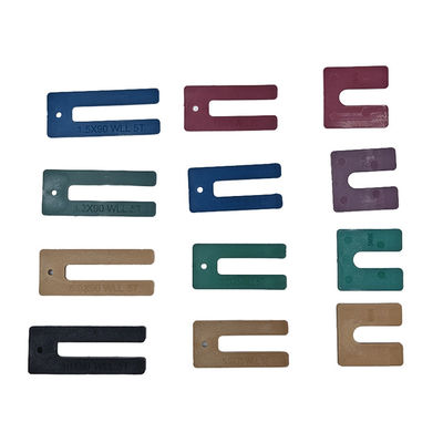 精密なレベルアップと固定 10mm プラスチックパッカー