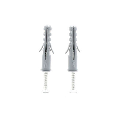 建築10x50mmのナイロン プラスチック壁プラグ