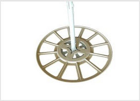 PE 80mm 100mm Diaの分離のPlastiのグリップの熊手の洗濯機